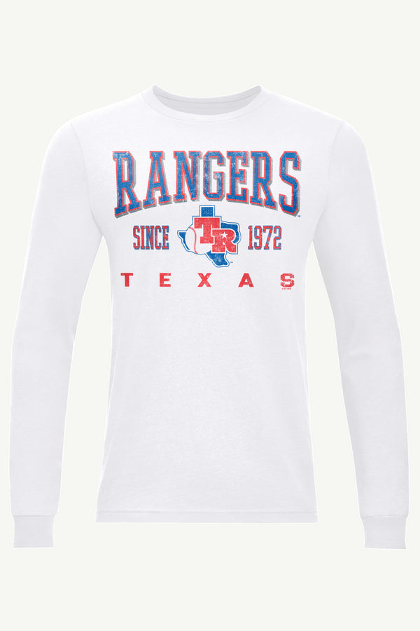 starter MENS TEXAS RANGERS RETRO LONG SLEEVE T SHIRT