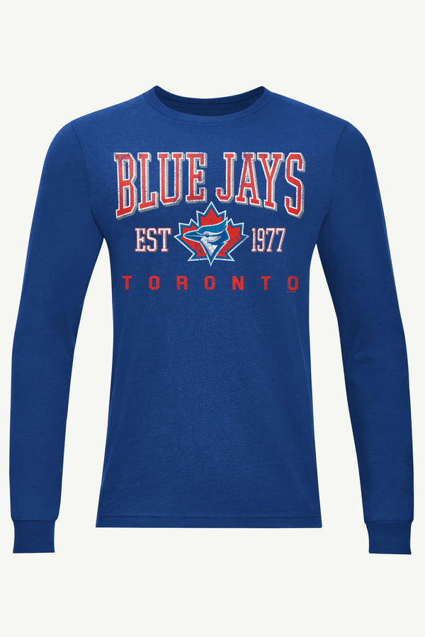 starter MENS TORONTO BLUE JAYS RETRO LONG SLEEVE T SHIRT