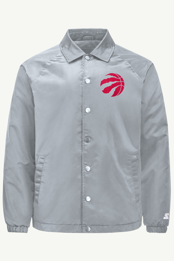 starter MENS TORONTO RAPTORS HALF BALL COACHES JACKET