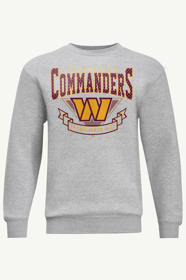 starter MENS WASHINGTON COMMANDERS 80's INSPIRED SWEATSHIRT