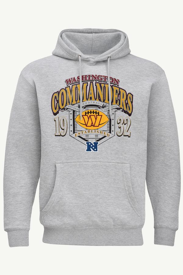 starter MENS WASHINGTON COMMANDERS 80s INSPIRED FIELD HOODIE