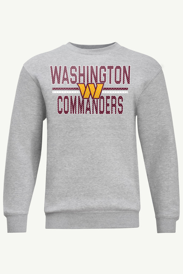 Starter MENS WASHINGTON COMMANDERS MESH LOOK SWEATSHIRT