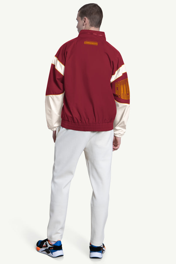 Starter MENS WASHINGTON COMMANDERS THE GUST FULL ZIP JACKET