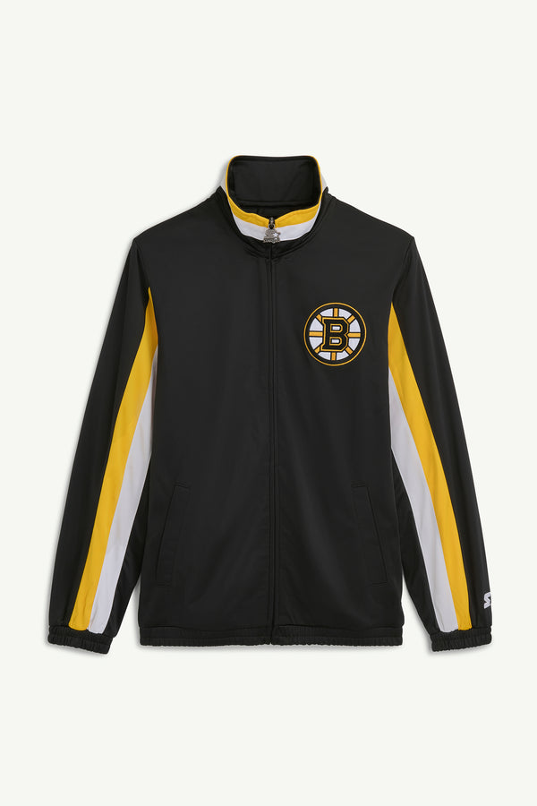starter BOSTON BRUINS REPLAY TRACK JACKET