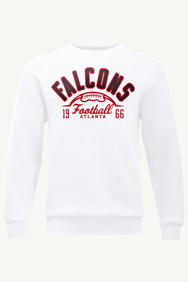 starter MENS ATLANTA FALCONS HALF BALL SWEATSHIRT