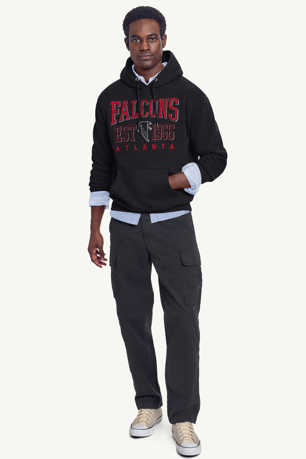 Starter MENS ATLANTA FALCONS RETRO HOODIE