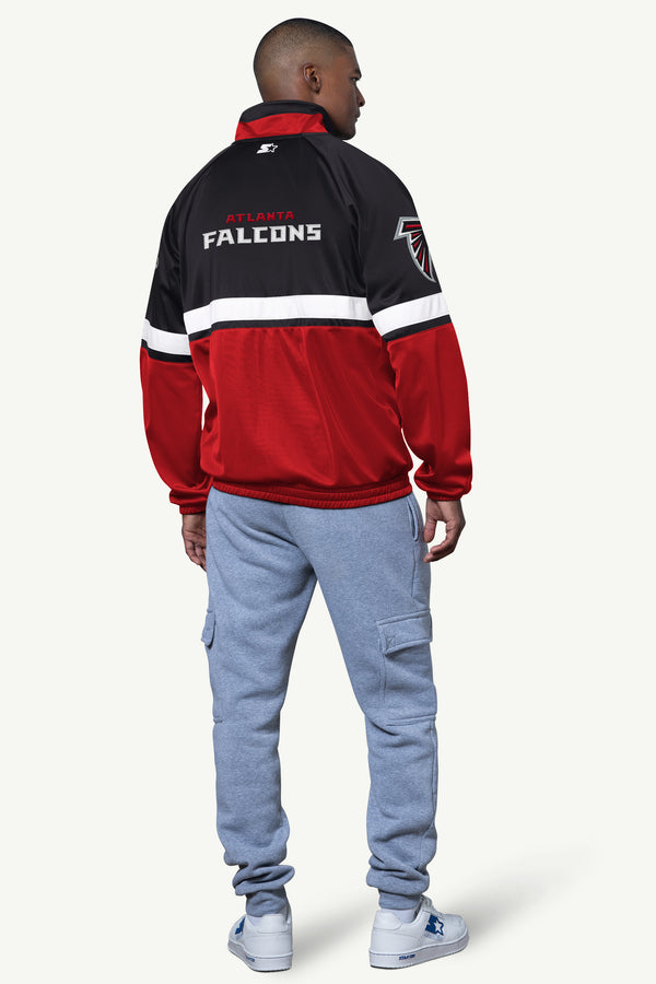 Starter MENS ATLANTA FALCONS VETERAN TRACK JACKET