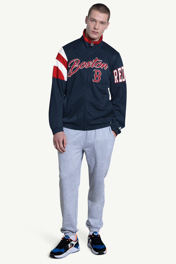 Starter MENS BOSTON RED SOX HERITAGE TRACK JACKET