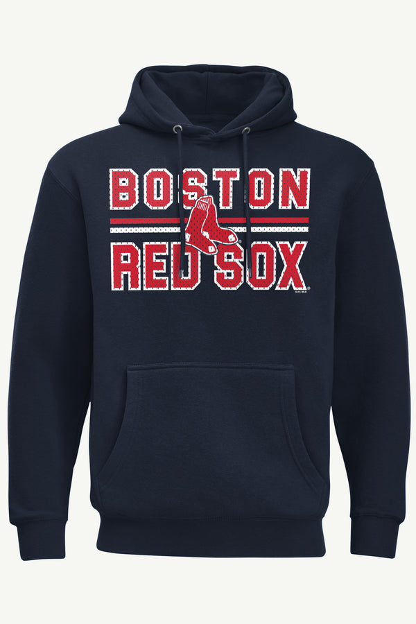 starter MENS BOSTON RED SOX MESH LOOK HOODIE