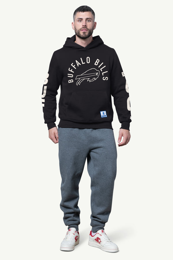 Starter MENS BUFFALO BILLS HANDOFF FLEECE HOODIE