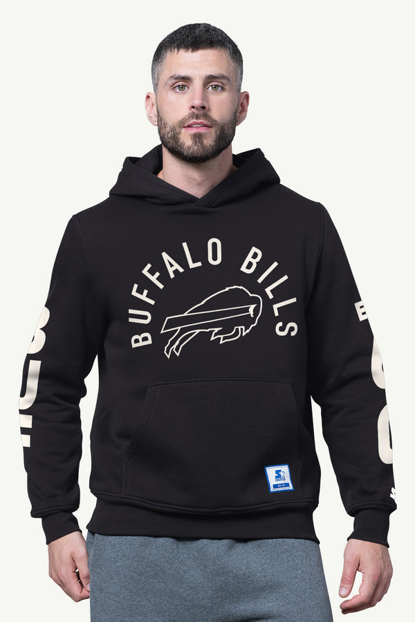 starter MENS BUFFALO BILLS HANDOFF FLEECE HOODIE