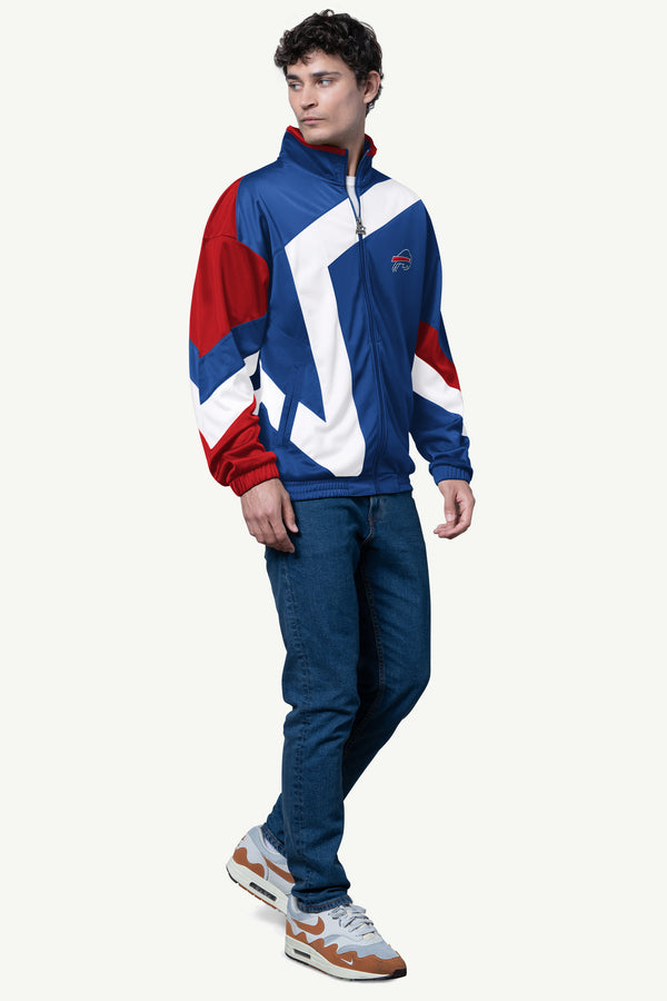 Starter MENS BUFFALO BILLS STARLIGHT TRACK JACKET