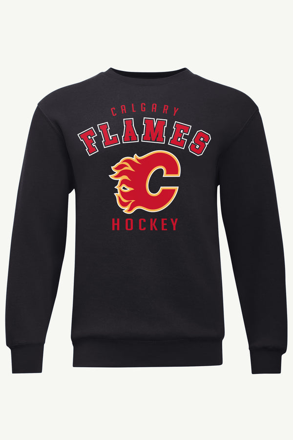 starter MENS CALGARY FLAMES GRAPHIC SWEATSHIRT