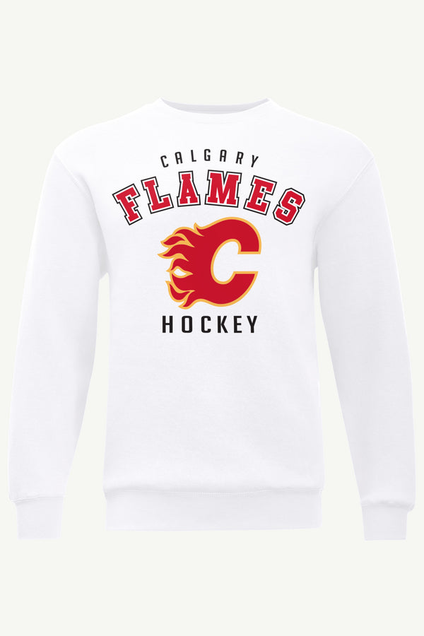 starter MENS CALGARY FLAMES GRAPHIC SWEATSHIRT