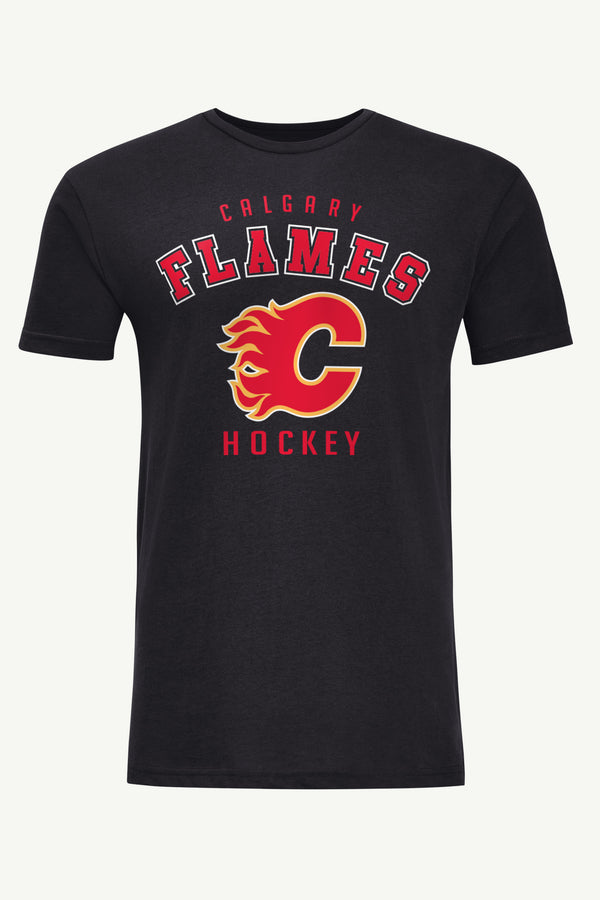 starter MENS CALGARY FLAMES GRAPHIC T SHIRT