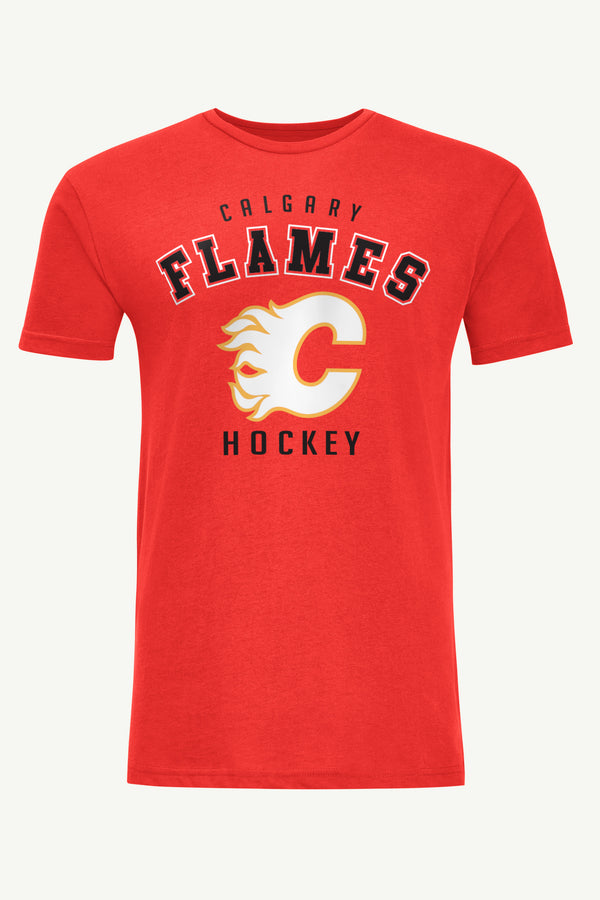 starter MENS CALGARY FLAMES GRAPHIC T SHIRT