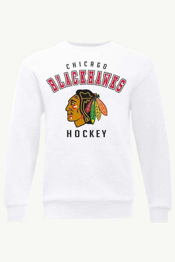 starter MENS CHICAGO BLACKHAWKS GRAPHIC SWEATSHIRT