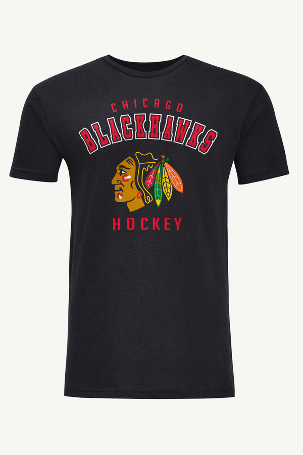 starter MENS CHICAGO BLACKHAWKS GRAPHIC T SHIRT