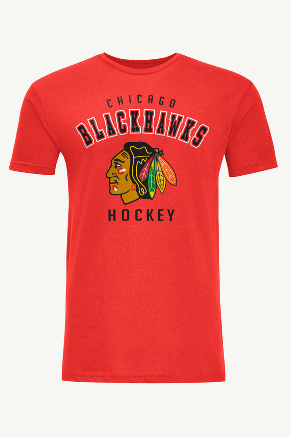 starter MENS CHICAGO BLACKHAWKS GRAPHIC T SHIRT