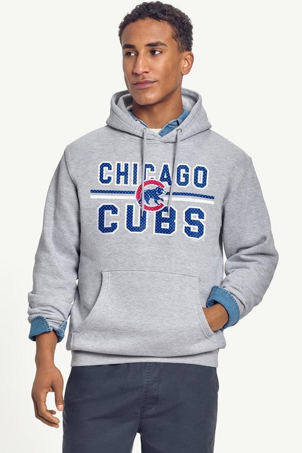 Starter MENS CHICAGO CUBS MESH LOOK HOODIE