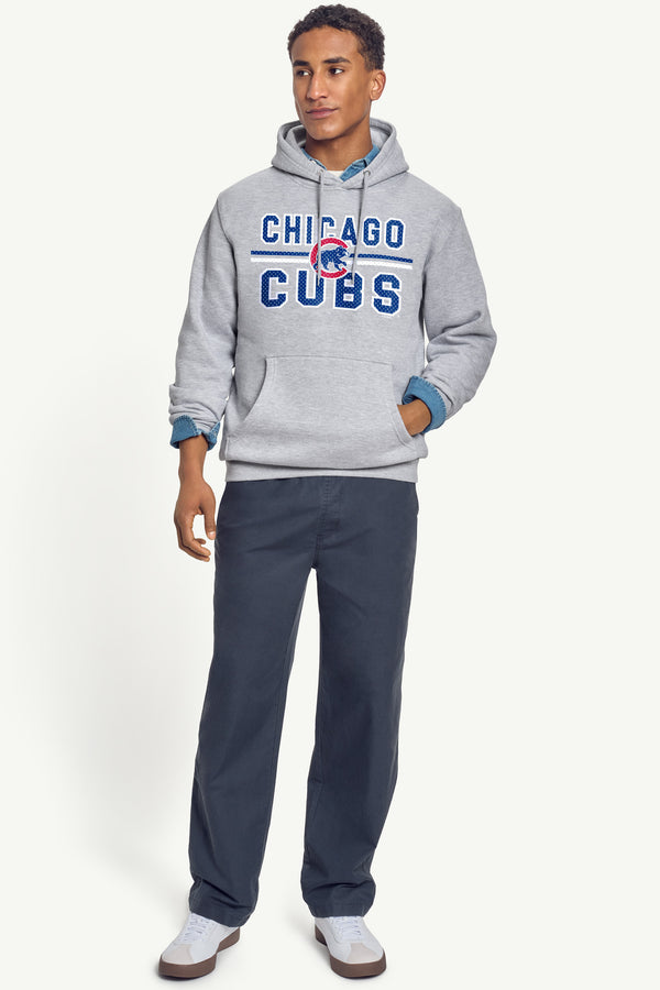 Starter MENS CHICAGO CUBS MESH LOOK HOODIE