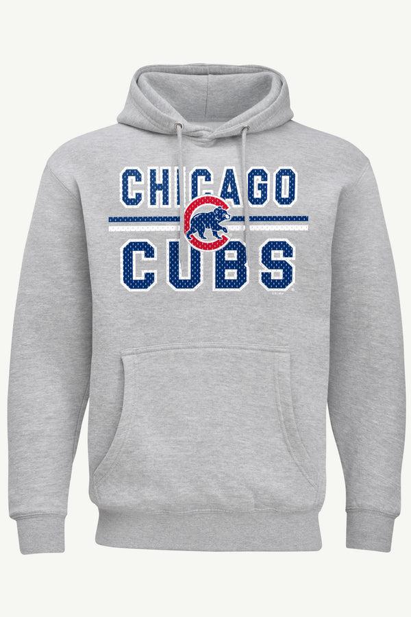 starter MENS CHICAGO CUBS MESH LOOK HOODIE