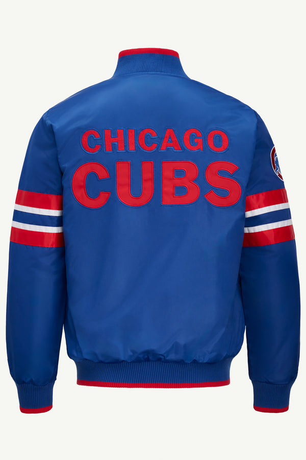 Starter MENS CHICAGO CUBS SATIN JACKET