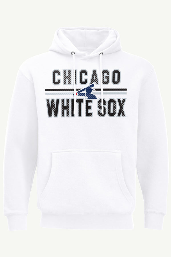 starter MENS CHICAGO WHITE SOX MESH LOOK HOODIE