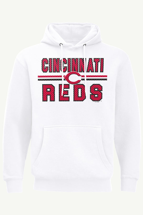 starter MENS CINCINNATI REDS MESH LOOK HOODIE