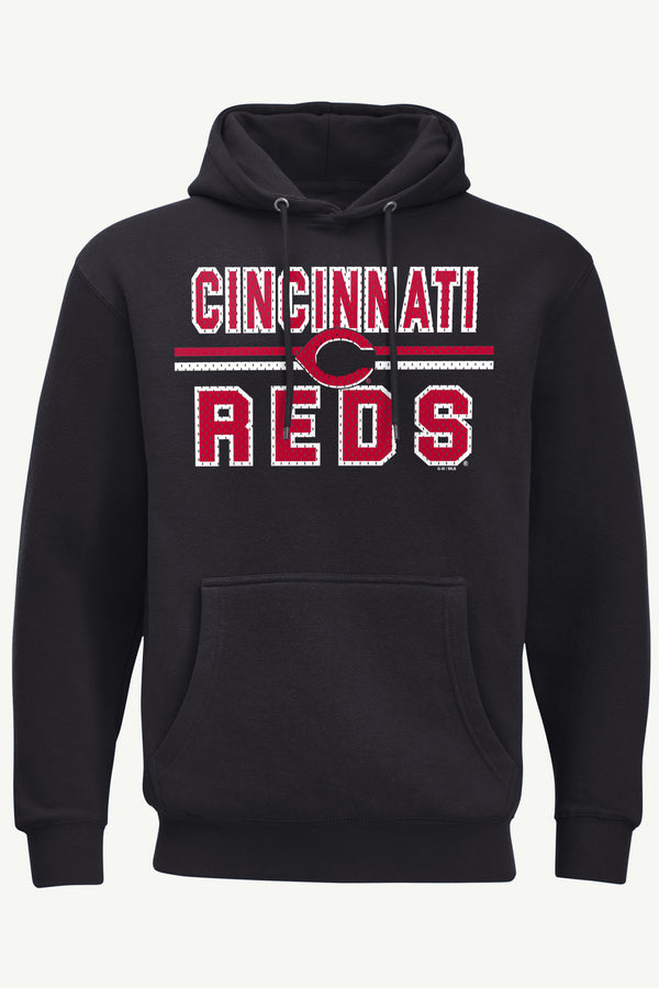 starter MENS CINCINNATI REDS MESH LOOK HOODIE