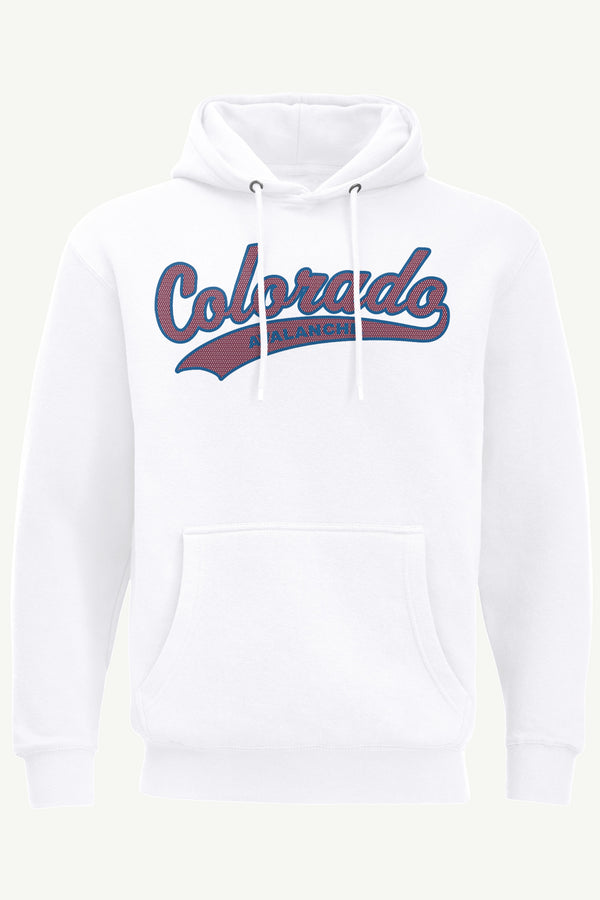 starter MENS COLORADO AVALANCHE TAILSWEEP HOODIE