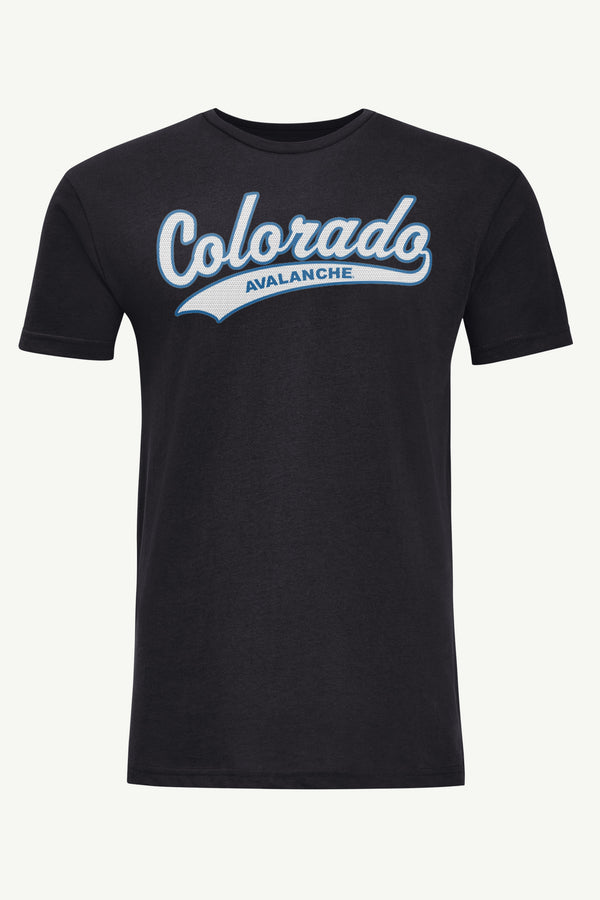 starter MENS COLORADO AVALANCHE TAILSWEEP T SHIRT
