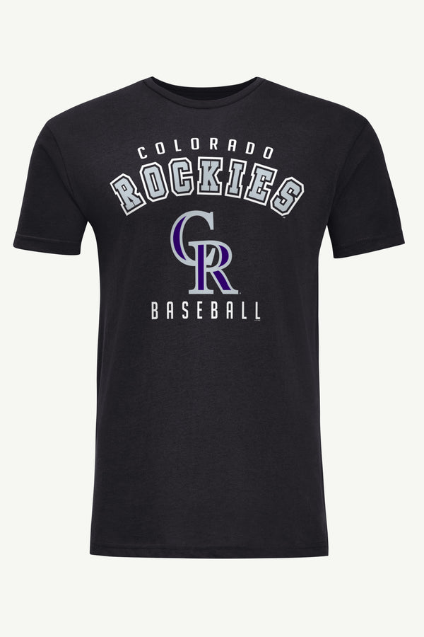 starter MENS COLORADO ROCKIES GRAPHIC T SHIRT