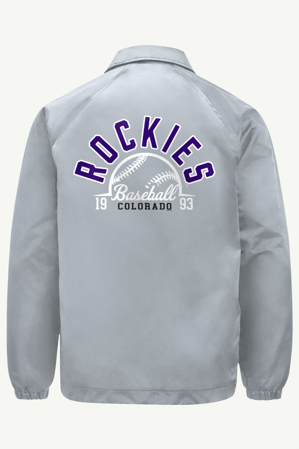 Starter MENS COLORADO ROCKIES RETRO COACHES JACKET
