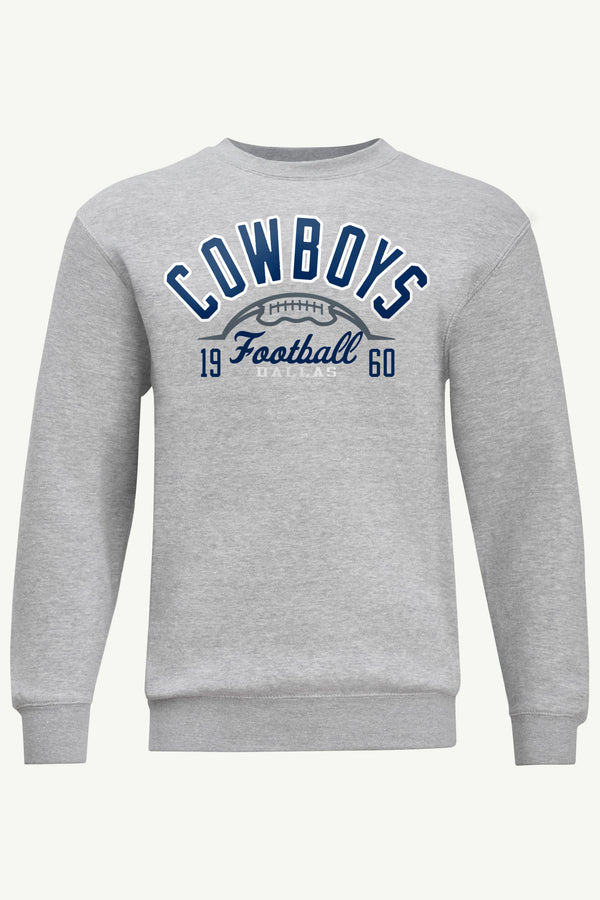 starter MENS DALLAS COWBOYS HALF BALL SWEATSHIRT