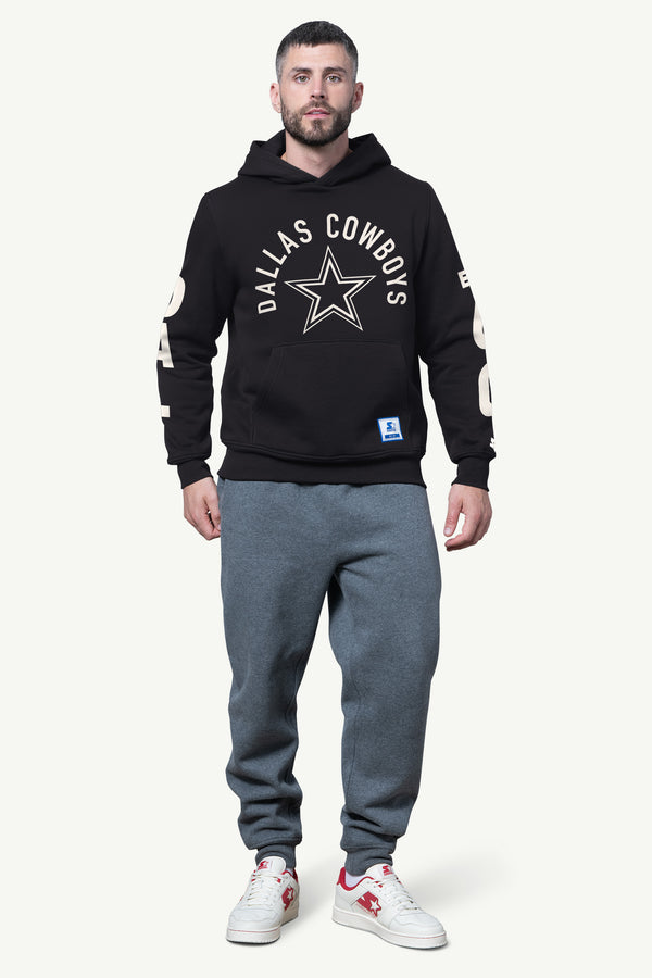 Starter MENS DALLAS COWBOYS HANDOFF FLEECE HOODIE