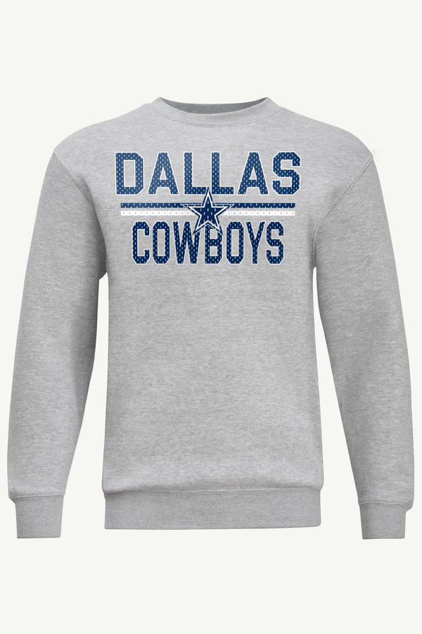 starter MENS DALLAS COWBOYS MESH LOOK SWEATSHIRT