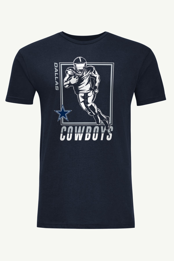 starter MENS DALLAS COWBOYS PLAYER GRID T SHIRT