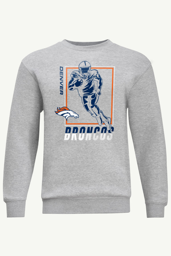 starter MENS DENVER BRONCOS PLAYER GRID SWEATSHIRT