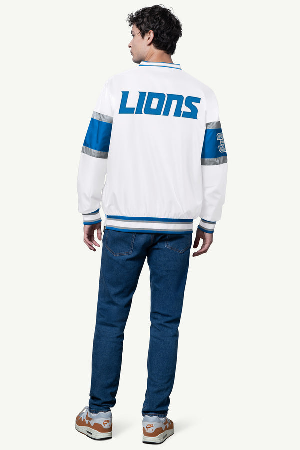 Starter MENS DETROIT LIONS SIGNAL COLLAR PULLOVER