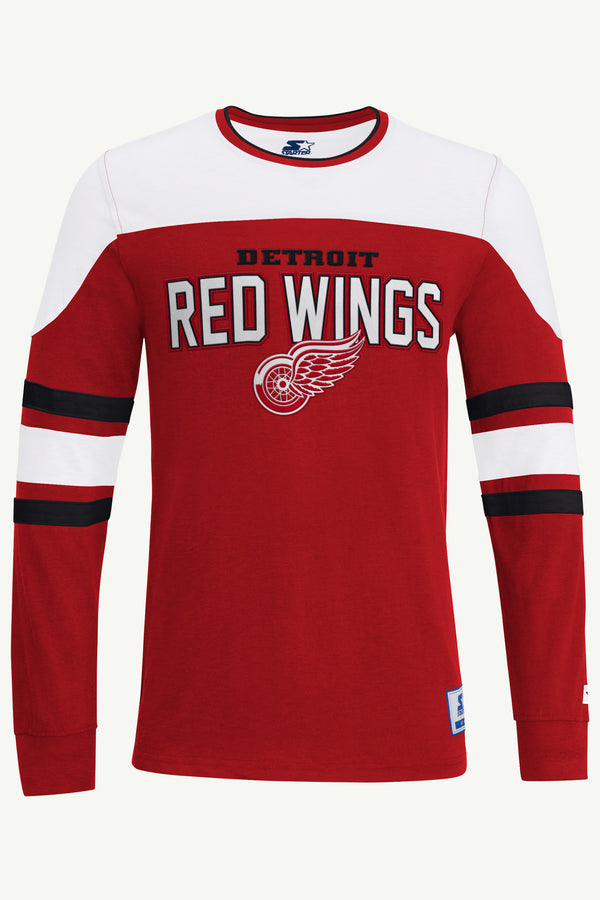 starter MENS DETROIT RED WINGS LONG SLEEVE