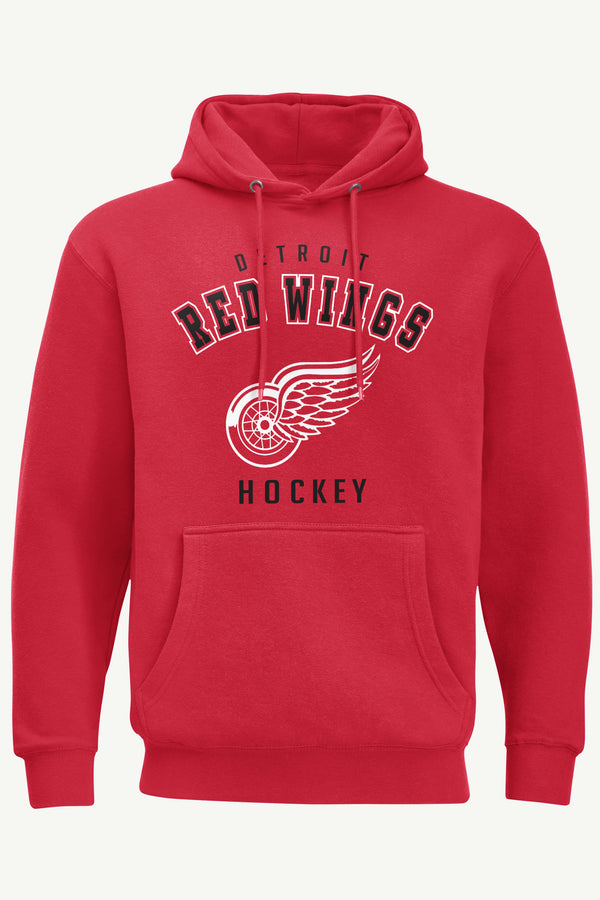 starter MENS DETROIT REDWINGS GRAPHIC HOODIE