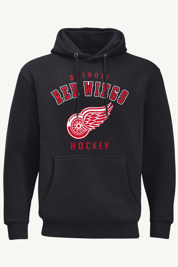 starter MENS DETROIT REDWINGS GRAPHIC HOODIE