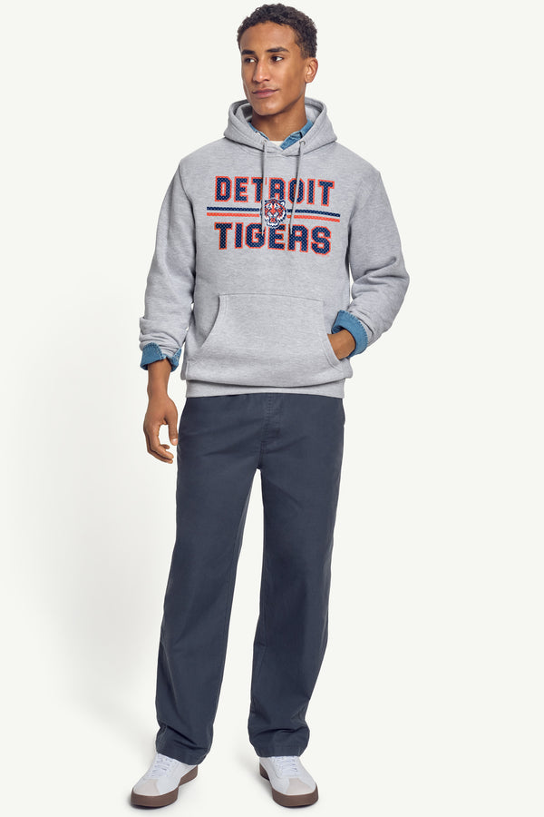 Starter MENS DETROIT TIGERS MESH LOOK HOODIE