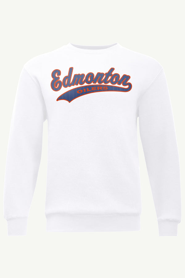 starter MENS EDMONTON OILERS TAILSWEEP SWEATSHIRT