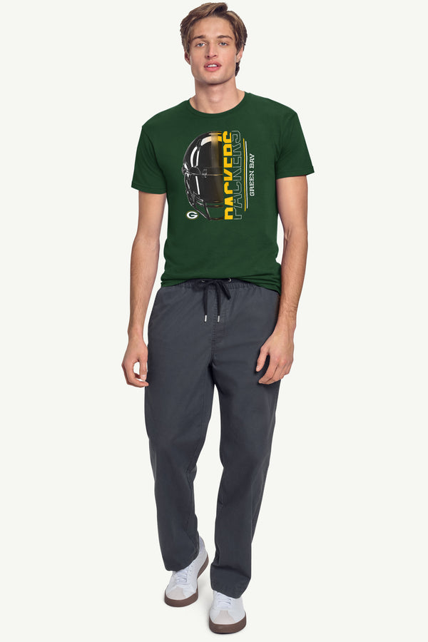 Starter MENS GREEN BAY PACKERS HALF HELMET T SHIRT