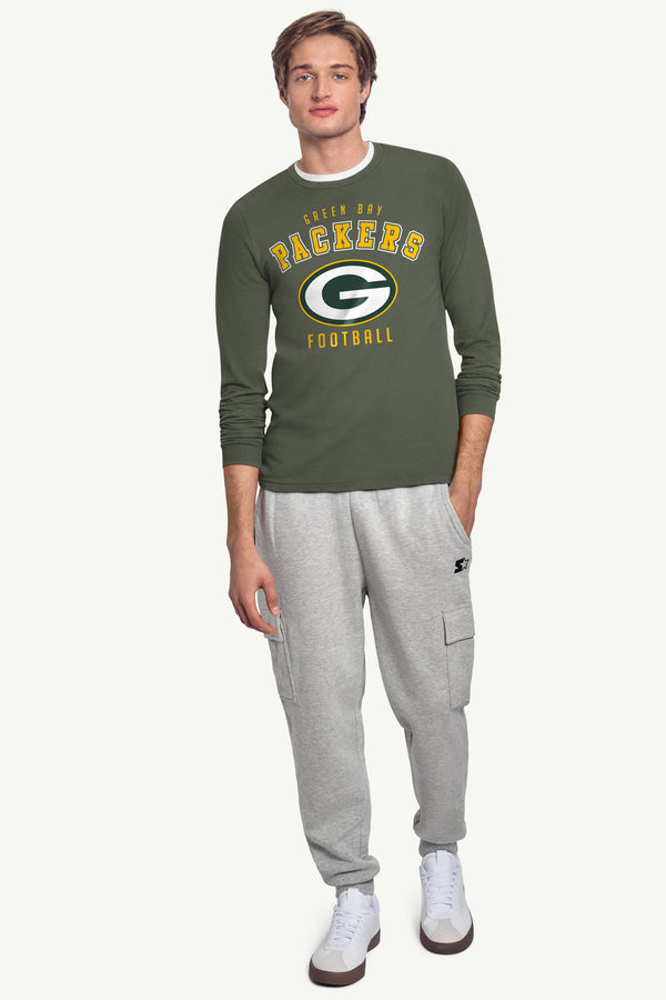 Starter MENS GREEN BAY PACKERS LONG SLEEVE T SHIRT
