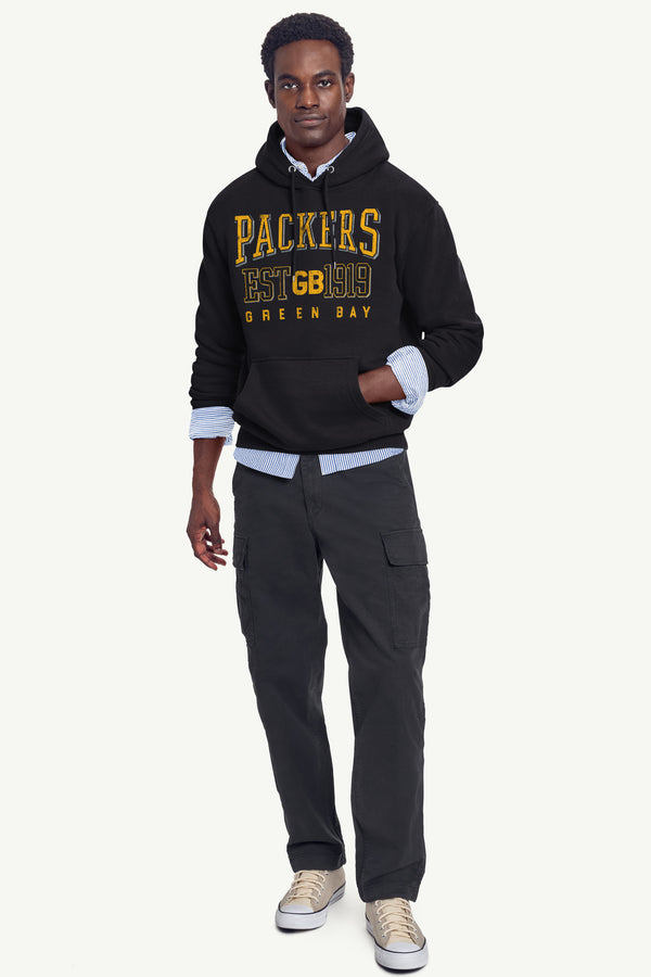 Starter MENS GREEN BAY PACKERS RETRO HOODIE