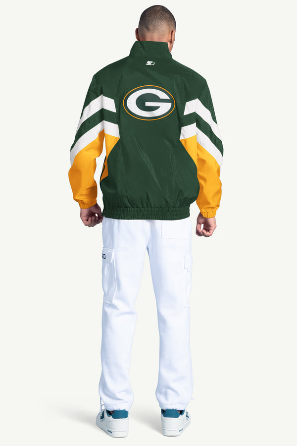 Starter MENS GREEN BAY PACKERS WINDBREAKER