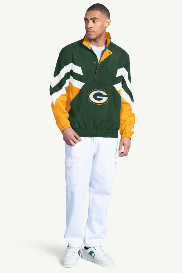 Starter MENS GREEN BAY PACKERS WINDBREAKER